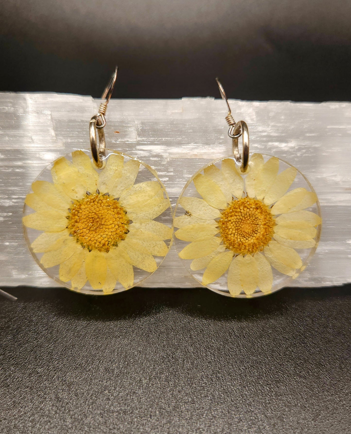 Yellow Daisy Dangles