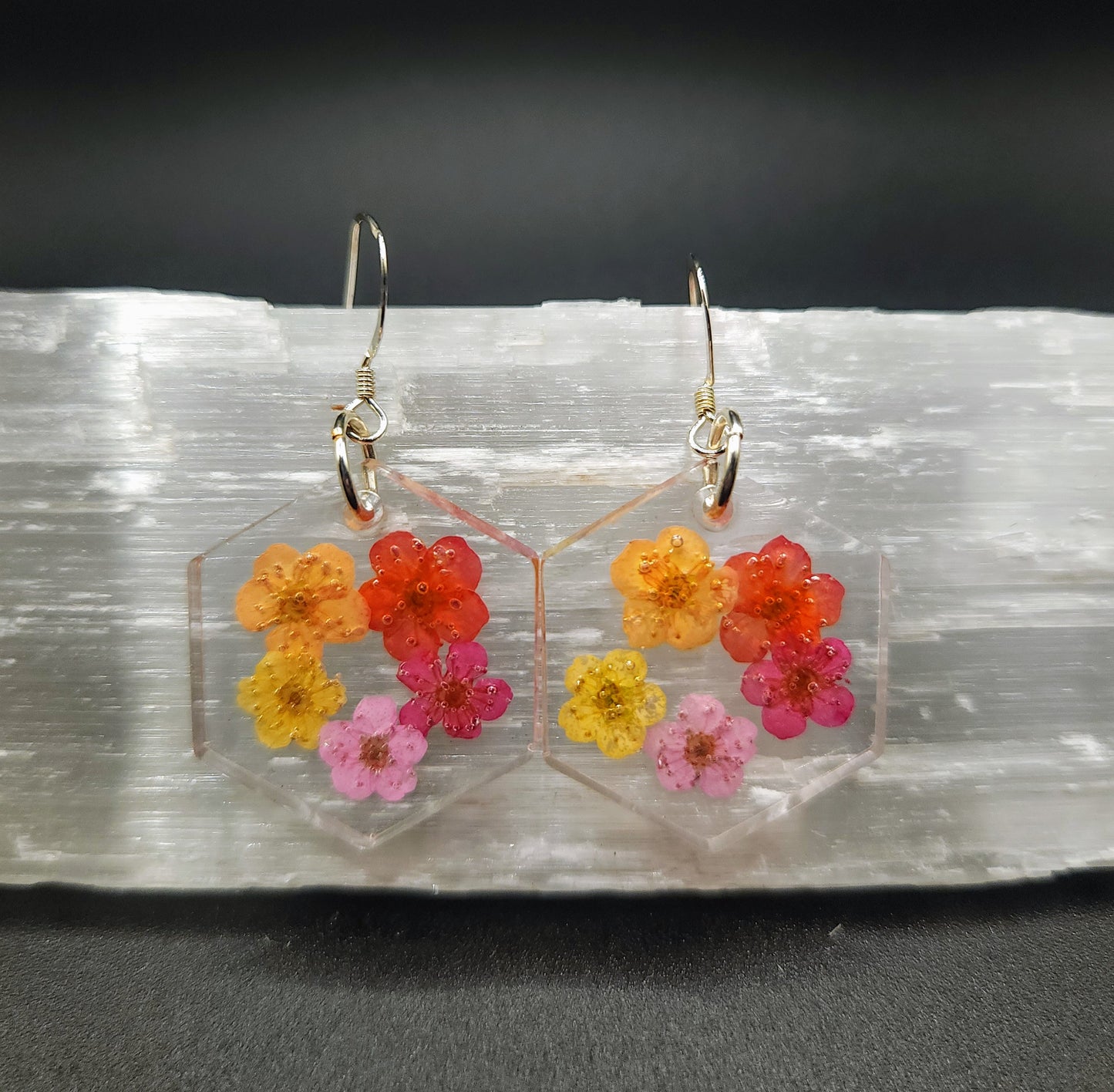 Tropical Narcissus Hex Dangles