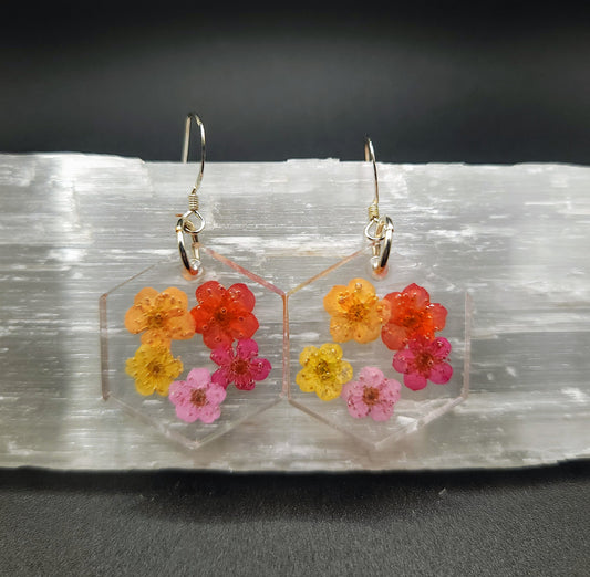 Tropical Narcissus Hex Dangles