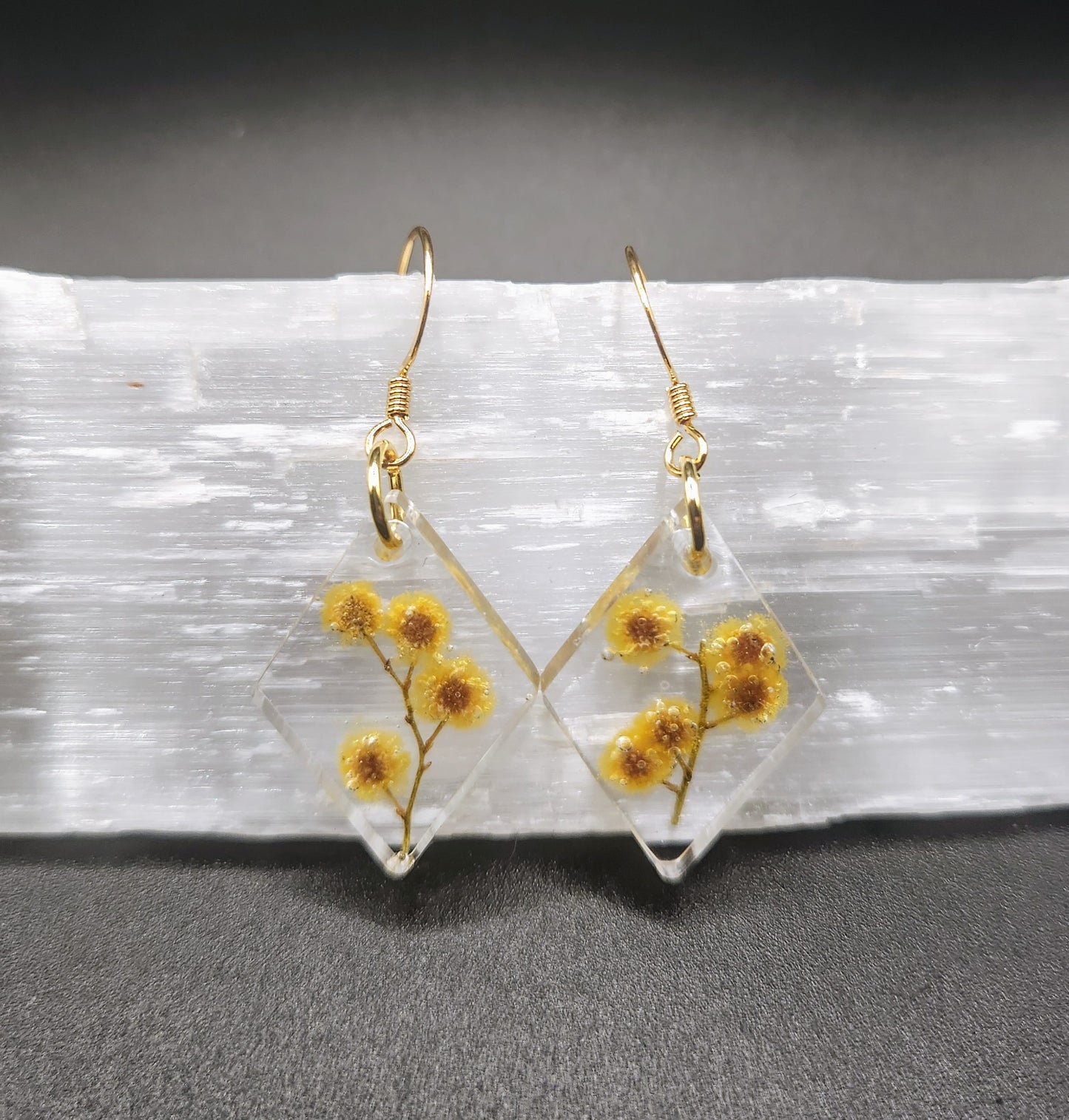 Wattle Diamond Dangles